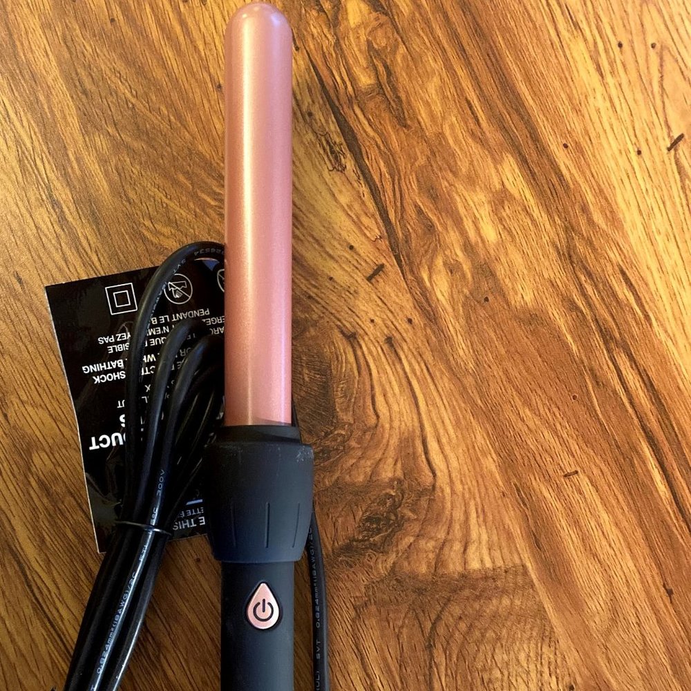 FOXYBAE BLACK & ROSE GOLD 25MM WAND